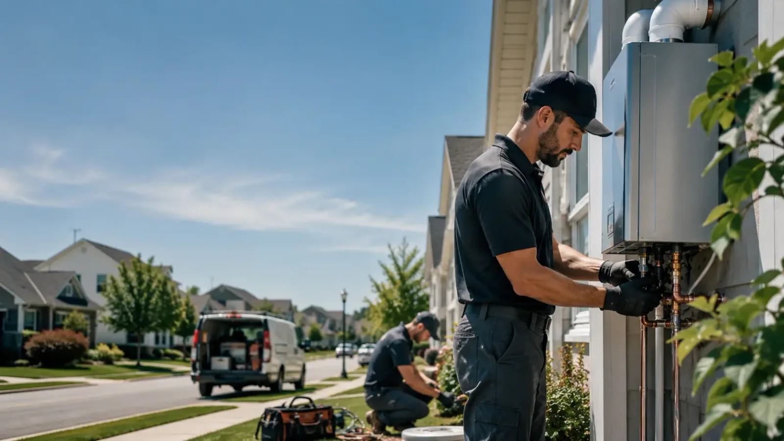 Tankless Water Heater Installation in Conway, AR